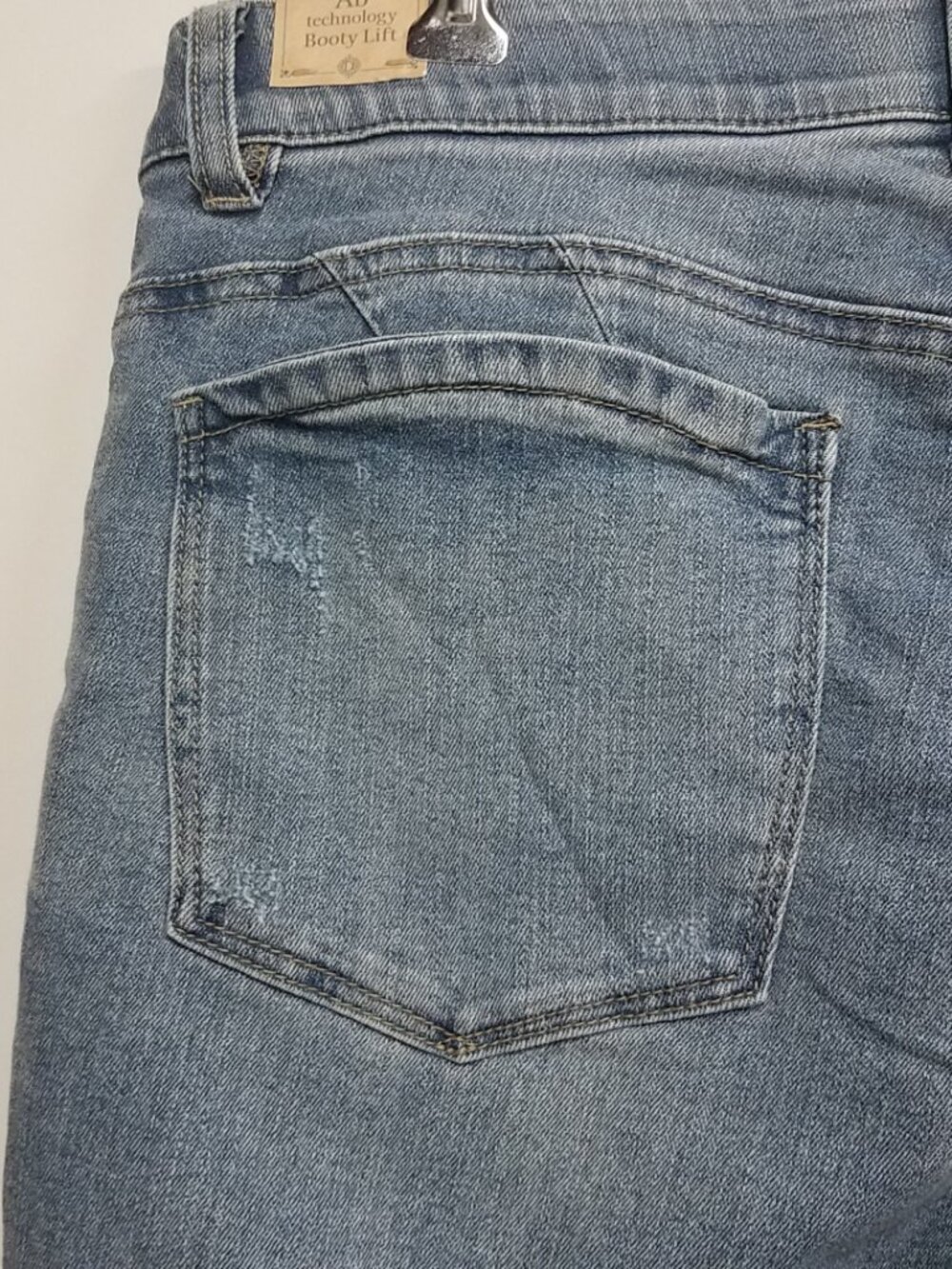 Democracy Jeans High Rise Itty Bitty Boot Cut Womens 12 Denim Light B2479N3XHXX - Picture 5 of 9